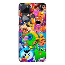 Чехлы Brawl Stars для Realme C21Y (AlphaPrint)