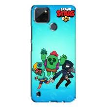 Чехлы Brawl Stars для Realme C21Y (AlphaPrint)