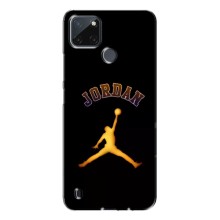 Чехлы для Realme C21Y - с картинкой JORDAN (AlphaPrint) (Jordan Gold)