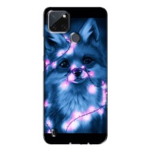 Чехлы с картинкой Лисички для Realme C21Y (VPrint) (Яркая лисичка)