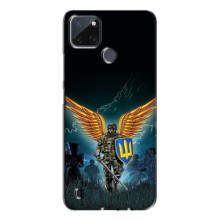Чехлы с картинкой ЗСУ для Realme C21Y (AlphaPrint) (Солдат ЗСУ)