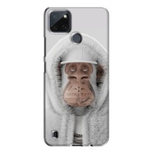 Чехлы с Обезьянами NFT для Realme C21Y (AlphaPrint) (обезьяна NFT в тату)