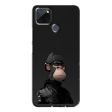 Чехлы с Обезьянами NFT для Realme C21Y (AlphaPrint) (стильная обезьяна NFT)