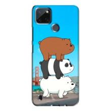 Чохли з Пандами на Realme C21Y (Друзі)