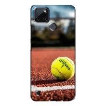 Чехлы с принтом Спортивная тематика для Realme C21Y – Теннисный корт