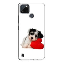 Чехлы с собаками для Realme C21Y (VPrint) (Песик)