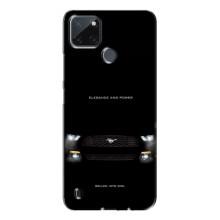 Чохли з тематикою "Круті машини" на Realme C21Y (Чорний Land Rover)