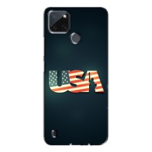 Чохол Прапор USA для Realme C21Y – USA