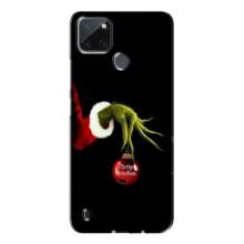 Чехол ГРИНЧ для Реалми с21у (Рука Гринча)