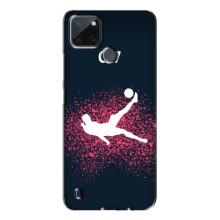 Чехол Криштиану Роналду для Realme C21Y (CR7 Удар)