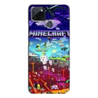 Чохол Майнкрафт для Realme C21Y (MINECRAFT)