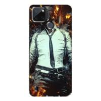 Чохол з картинкою "Герой Pubg" на Realme C21Y (Man Пубг)