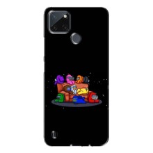 Чехол Амонг Ас для Realme C21Y (AlphaPrint) (Амонг-ас)