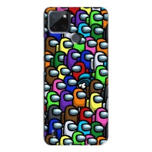 Чехол Амонг Ас для Realme C21Y (AlphaPrint) (Убит)