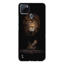 Чехол со Львом для Realme C21Y (VPrint) (Лев)