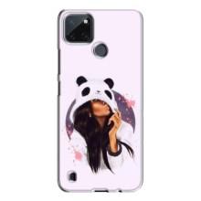 Чехол Стильные девушки на Realme C21Y (В пижаме)