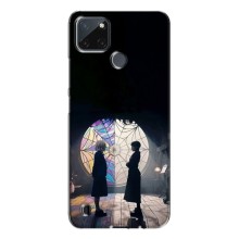 Чехлы Венсдей на Realme C21Y Уэнсдей (AlphaPrint) (Уэнздей и Инид)