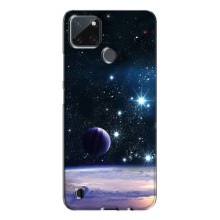 Космические Чехлы для Реалми с21у (VPrint) (Космический вид)