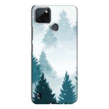 Летний Чехол на Realme C21Y (Горный лес)