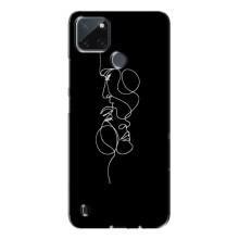 Силиконовые Чехлы Любимому человеку для Realme C21Y (Влюбленная пара)