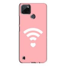 Силиконовые Чехлы Любимому человеку для Realme C21Y (WiFi Love)