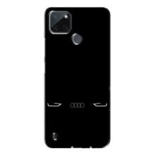 Силіконовий бампер з картинкою машини на Realme C21Y (Сілует Audi)