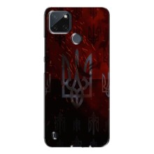 Украинские Чехлы для Realme C21Y с картинкой УПА (AlphaPrint) (ГЕРБ УПА)