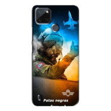Защитные чехлы (Призрак Киева) для Realme C21Y (AlphaPrint) (Герой Киева)