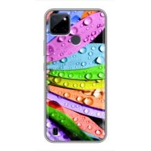 Чехлы (ART) Цветы на Realme C25Y (VPrint) (Семиквітка)