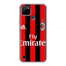 Чехлы для Realme C25Y (VPrint) - Футбольные клубы (Milan)