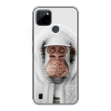 Чехлы с Обезьянами NFT для Realme C25Y (AlphaPrint) (обезьяна NFT в тату)