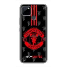 Чехол Манчестер Юнайтед для Реалми С25У (AlphaPrint) (лого МЮ)