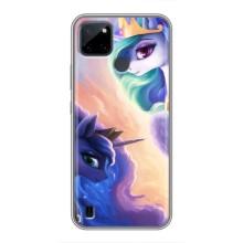Чехол для Реалми С25У - (Единорожки - Новинки) (AlphaPrint) (Единорожки)