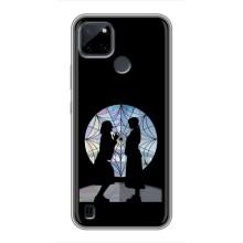 Чехлы Венсдей на Realme C25Y Уэнсдей (AlphaPrint) (комната Уэнздей)