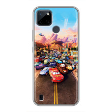 Силиконовый чехол Маквин для Realme C25Y – Тачки Маквин