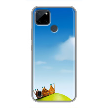 Чехол с мультфильмом Шрек на Realme C25Y – Голова Шрека