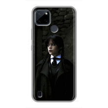 Чехол с дизайном Венздей 2 на Realme C25Y – Уэнсдей в костюме