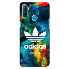 Чехлы Адидас для Realme C3 (AlphaPrint) (Яркий Адидас)