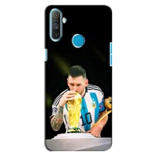 Чехлы для Realme C3 (Leo чемпион) (AlphaPrint) (Кубок Месси)