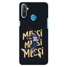 Чехлы для Realme C3 (Leo чемпион) (AlphaPrint) (Messi ПСЖ)