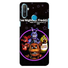 Чехлы Пять ночей с Фредди для Реалми С3 (Лого Фредди)