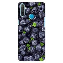 Чехлы с Фруктами для Realme C3 (VPrint) (Ежевика)