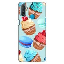 Чехлы с Фруктами для Realme C3 (VPrint) (Кексики)