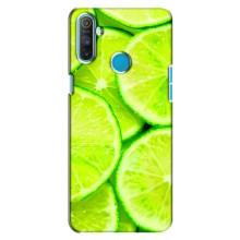 Чехлы с Фруктами для Realme C3 (VPrint) (Лайм)