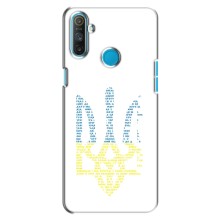 Чехлы для Realme C3  Укр. Символика (AlphaPrint) (Герб из букв)