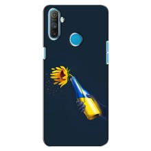 Чехол для Патриота Украины Realme C3 - (AlphaPrint) – Коктейль молотова