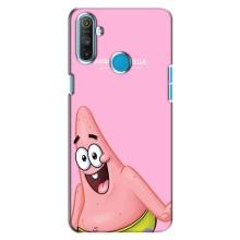 Чехол Губка Боб для Реалми С3 – Персонаж Патрик