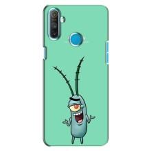 Чехол Губка Боб для Реалми С3 – Персонаж Планктон
