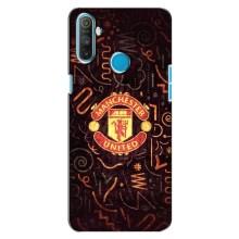 Чехол Манчестер Юнайтед для Реалми С3 (AlphaPrint) (эмблема МЮ)