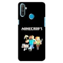 Чохол Майнкрафт на Realme C3 (AlphaPrint) Minecraft (герої Minecraft)
